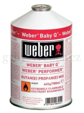 Zahradní krby a grily: plynová kartuš (WEBER)